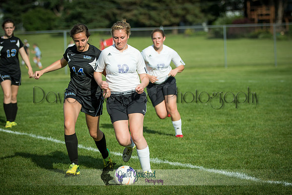 DeForest Girls JV Soccer vs Lodi on May 24th 2016