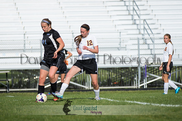 DeForest Girls JV Soccer vs Lodi on May 24th 2016