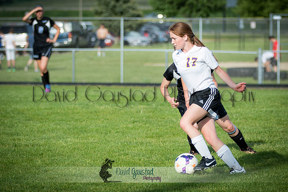 DeForest Girls JV Soccer vs Lodi on May 24th 2016