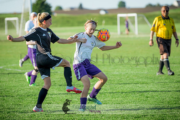DeForest Norski soccer vs Rock on 5/21/2016