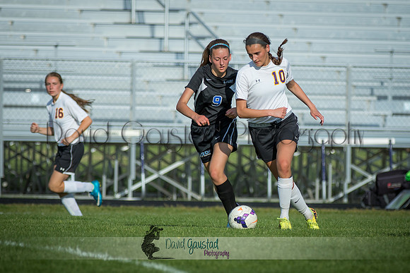 DeForest Girls JV Soccer vs Lodi on May 24th 2016