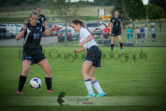 DeForest Girls JV Soccer vs Lodi on May 24th 2016