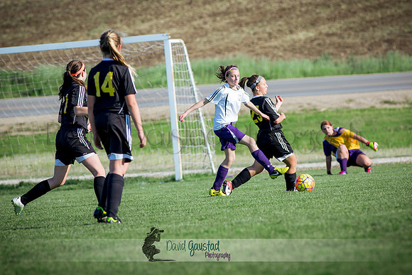 DeForest Norski soccer vs Rock on 5/21/2016