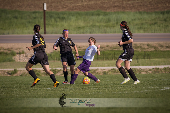 DeForest Norski soccer vs Rock on 5/21/2016