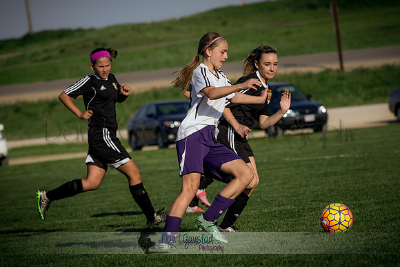 DeForest Norski soccer vs Rock on 5/21/2016