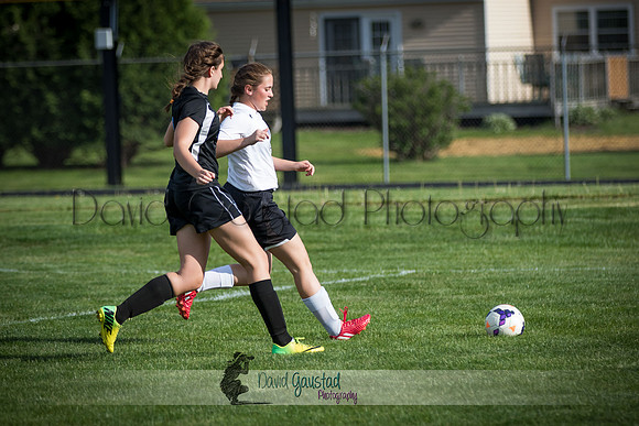 DeForest Girls JV Soccer vs Lodi on May 24th 2016