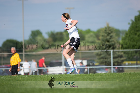 DeForest Girls JV Soccer vs Lodi on May 24th 2016