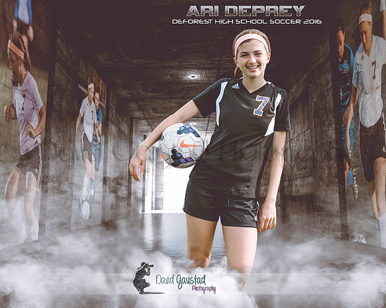 Ari DeForest girls soccer