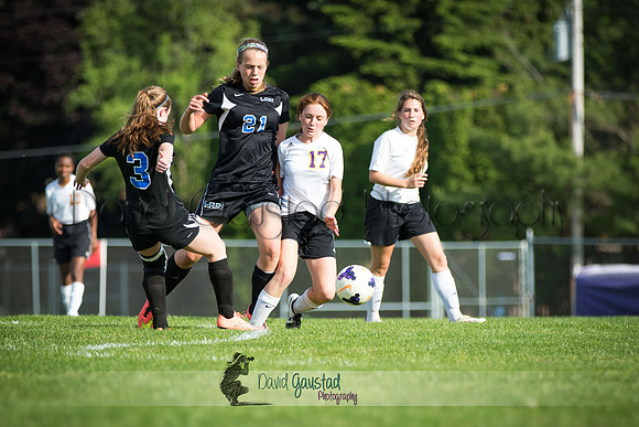 DeForest Girls JV Soccer vs Lodi on May 24th 2016