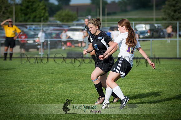 DeForest Girls JV Soccer vs Lodi on May 24th 2016