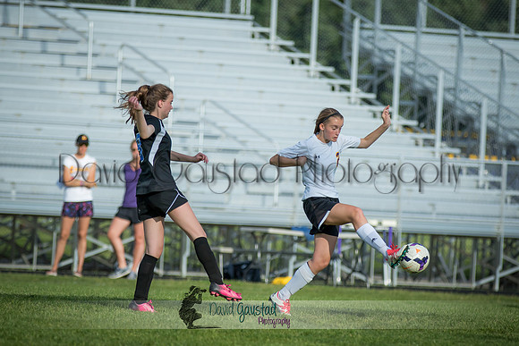 DeForest Girls JV Soccer vs Lodi on May 24th 2016