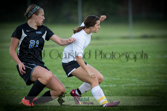 DeForest Girls JV Soccer vs Lodi on May 24th 2016
