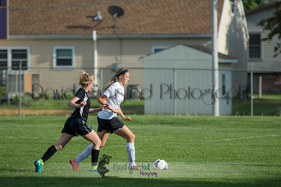 DeForest Girls JV Soccer vs Lodi on May 24th 2016