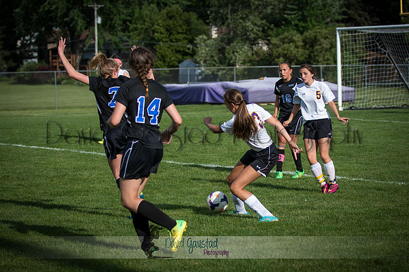 DeForest Girls JV Soccer vs Lodi on May 24th 2016