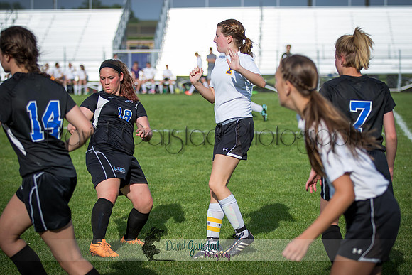 DeForest Girls JV Soccer vs Lodi on May 24th 2016