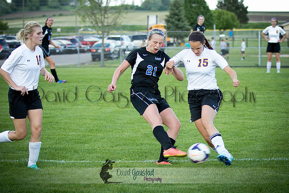 DeForest Girls JV Soccer vs Lodi on May 24th 2016