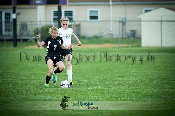DeForest Girls JV Soccer vs Lodi on May 24th 2016
