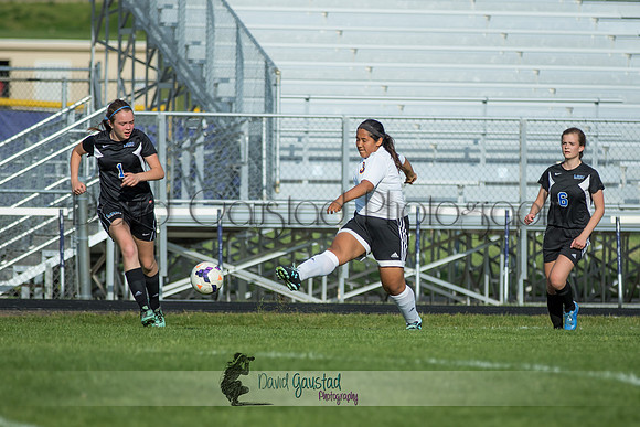 DeForest Girls JV Soccer vs Lodi on May 24th 2016