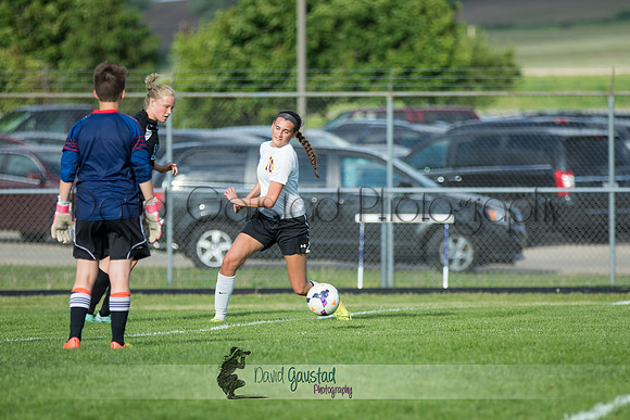 DeForest Girls JV Soccer vs Lodi on May 24th 2016