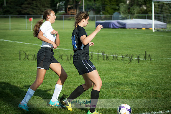 DeForest Girls JV Soccer vs Lodi on May 24th 2016