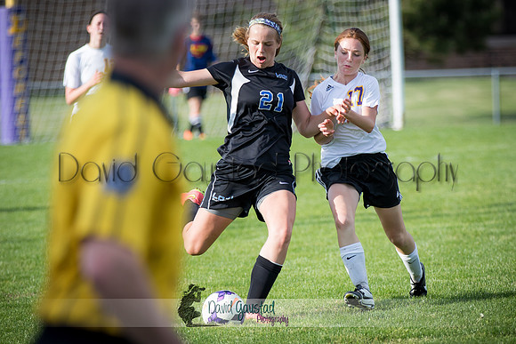 DeForest Girls JV Soccer vs Lodi on May 24th 2016