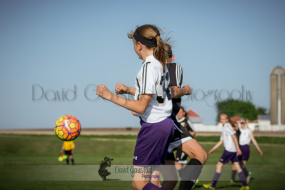 DeForest Norski soccer vs Rock on 5/21/2016