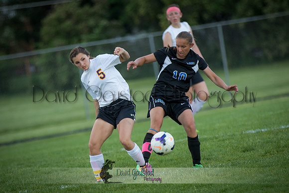 DeForest Girls JV Soccer vs Lodi on May 24th 2016