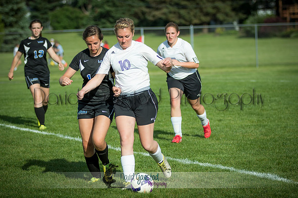 DeForest Girls JV Soccer vs Lodi on May 24th 2016