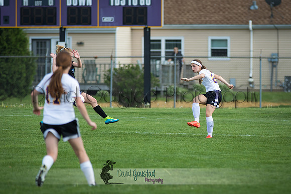 DeForest Girls JV Soccer vs Lodi on May 24th 2016