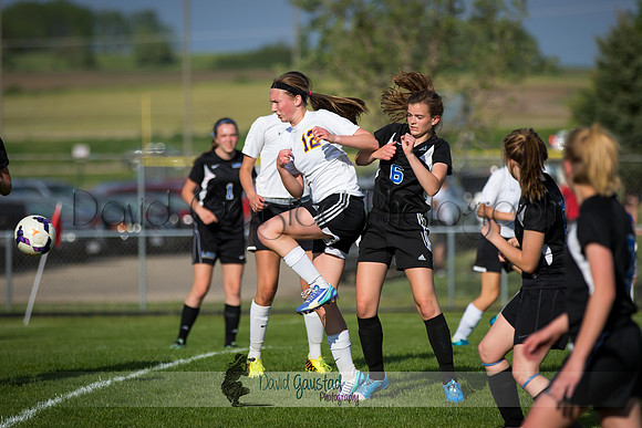 DeForest Girls JV Soccer vs Lodi on May 24th 2016