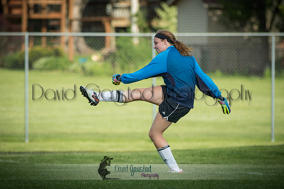 DeForest Girls JV Soccer vs Lodi on May 24th 2016