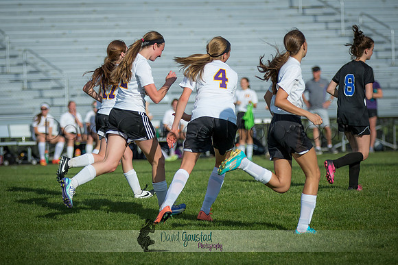 DeForest Girls JV Soccer vs Lodi on May 24th 2016