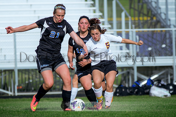 DeForest Girls JV Soccer vs Lodi on May 24th 2016