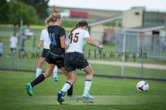 DeForest Girls JV Soccer vs Lodi on May 24th 2016
