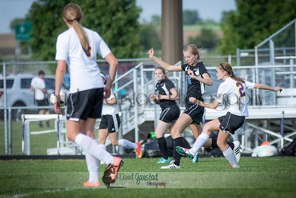 DeForest Girls JV Soccer vs Lodi on May 24th 2016