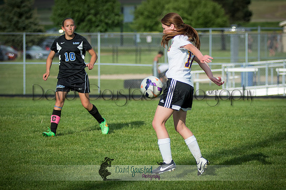 DeForest Girls JV Soccer vs Lodi on May 24th 2016