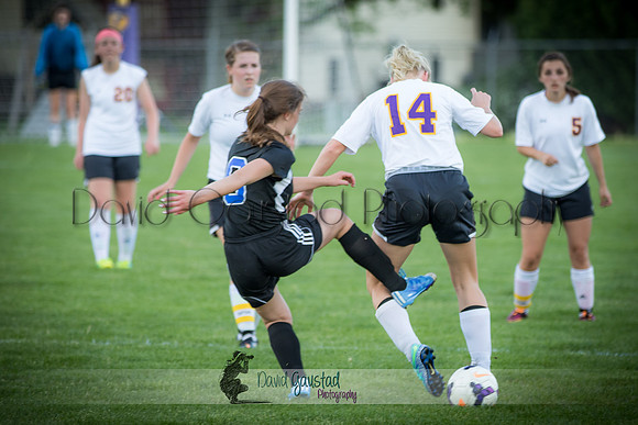 DeForest Girls JV Soccer vs Lodi on May 24th 2016