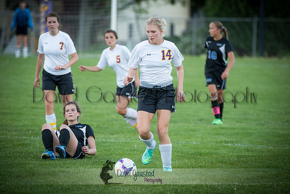 DeForest Girls JV Soccer vs Lodi on May 24th 2016