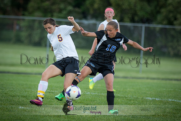 DeForest Girls JV Soccer vs Lodi on May 24th 2016