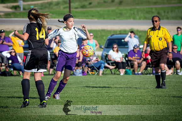 DeForest Norski soccer vs Rock on 5/21/2016