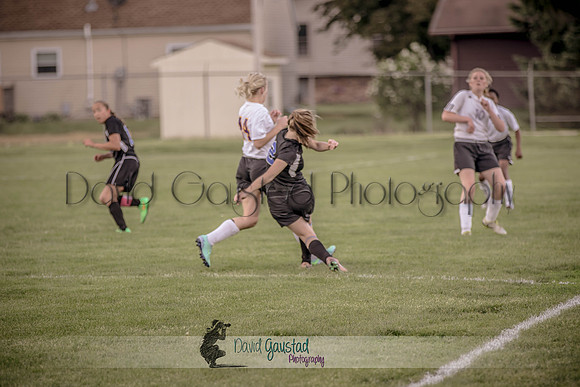 DeForest Girls JV Soccer vs Lodi on May 24th 2016