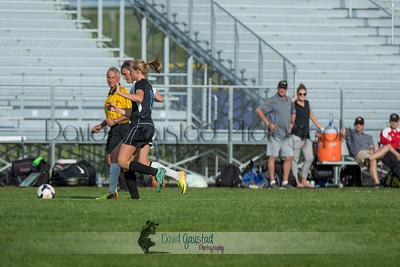 DeForest Girls JV Soccer vs Lodi on May 24th 2016