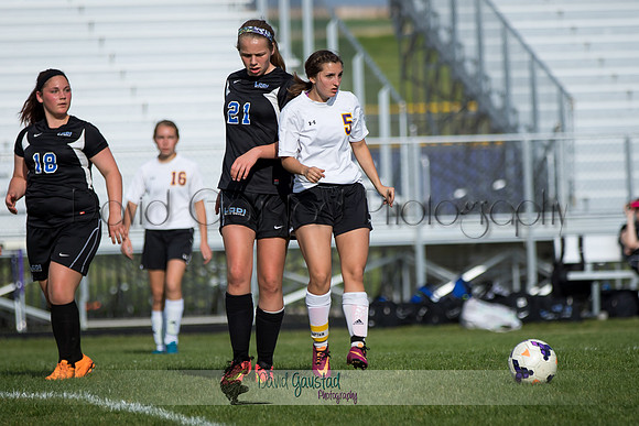 DeForest Girls JV Soccer vs Lodi on May 24th 2016
