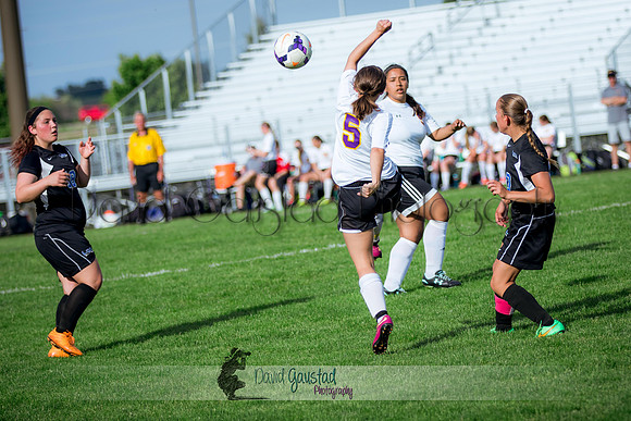 DeForest Girls JV Soccer vs Lodi on May 24th 2016