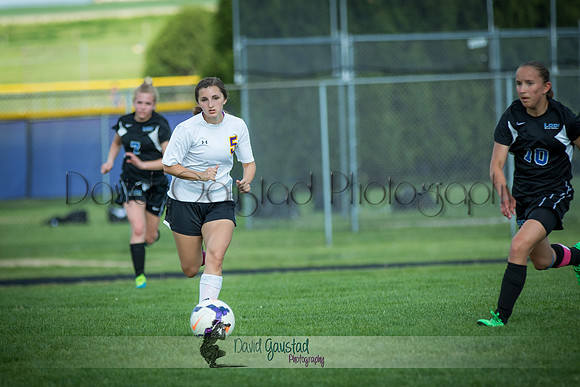 DeForest Girls JV Soccer vs Lodi on May 24th 2016