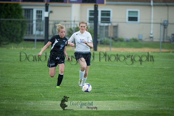 DeForest Girls JV Soccer vs Lodi on May 24th 2016
