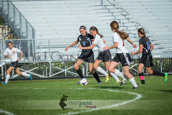 DeForest Girls JV Soccer vs Lodi on May 24th 2016