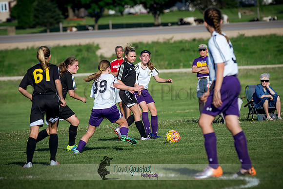 DeForest Norski soccer vs Rock on 5/21/2016