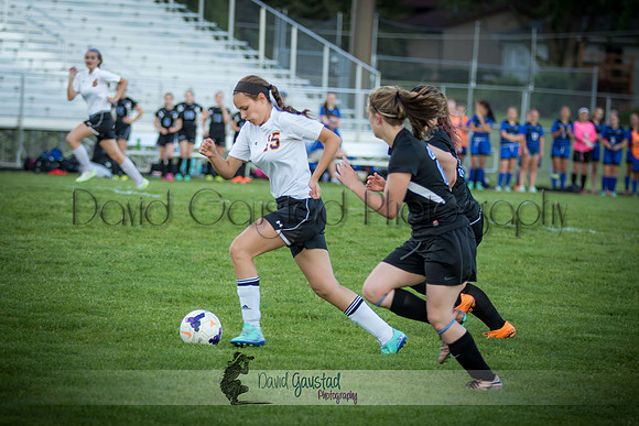 DeForest Girls JV Soccer vs Lodi on May 24th 2016