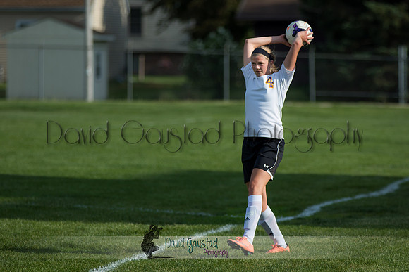 DeForest Girls JV Soccer vs Lodi on May 24th 2016
